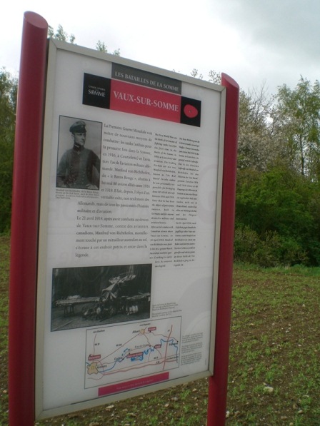 Red Baron Sign